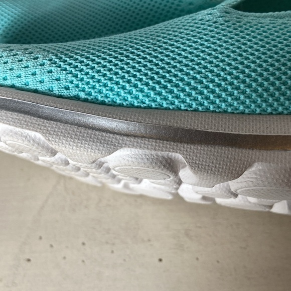 Skechers GoWalk Classic Washable Knit Slip On Shoes Aqua 8.5 - Picture 12 of 14
